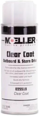 Moeller Clear Coat High Gloss Lacquer 025519 12oz in Saudi Arabia