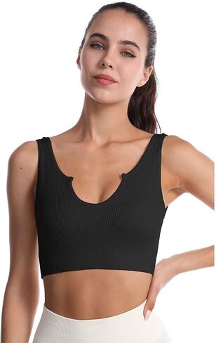 Hybrid & Company Women's Super Comfy Sports Bras Support Crop Top Bralette for Yoga Gym in Kuwait