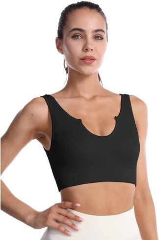 Hybrid & Company Women's Super Comfy Sports Bras Support Crop Top Bralette for Yoga Gym in Kuwait