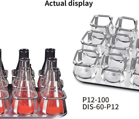 صينية الطبقة المزدوجة ، رف شاكر الحضانة ، رفوف أنبوب الاختبار ، PP-4A ، تنطبق على DIS-60 in Kuwait
