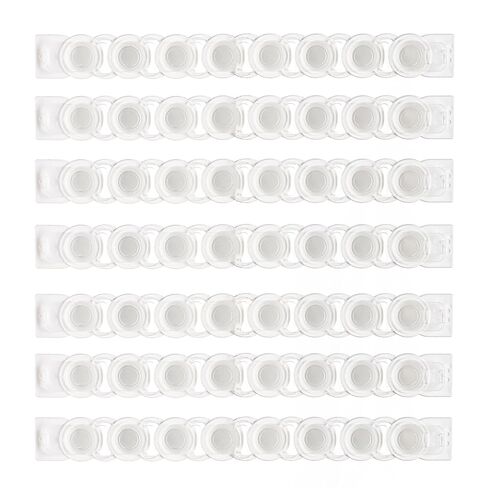 4E's USA Type A - PCR 8-Strip, 0.1mL, Unattached Optical Flat Caps, White, 125 Strips/Bag, 10 Bags in Saudi Arabia