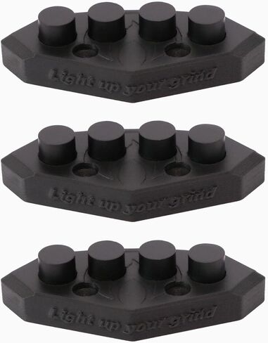 MoltenCore FlameTrails Extreme Skateboard Slider Pack of 3 Light Up Your Grind Spark Grinder for Skateboard Spark Plate Skateboard Deck Accessories Spark Plates 3 Pieces in Saudi Arabia
