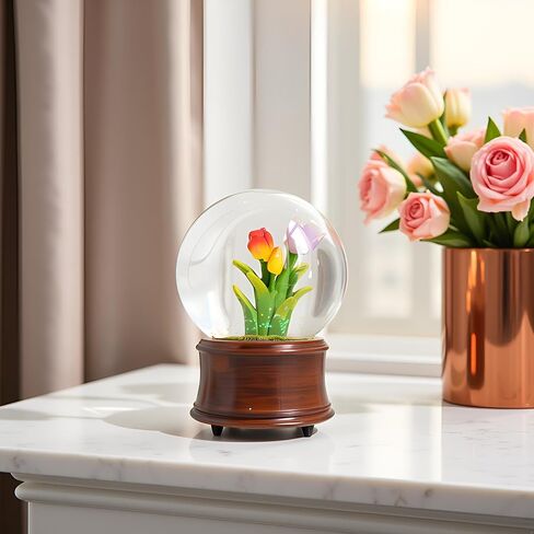 Easter Bunny, Easter Eggs Shape Snow Globe, Bunny Rabbits Figurines, Easter Sunday, Office Party Decoration in Saudi Arabia