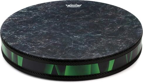 Remo World Percussion Ocean Drum Nightwaves Green and Clean ET-0216-41 in Saudi Arabia