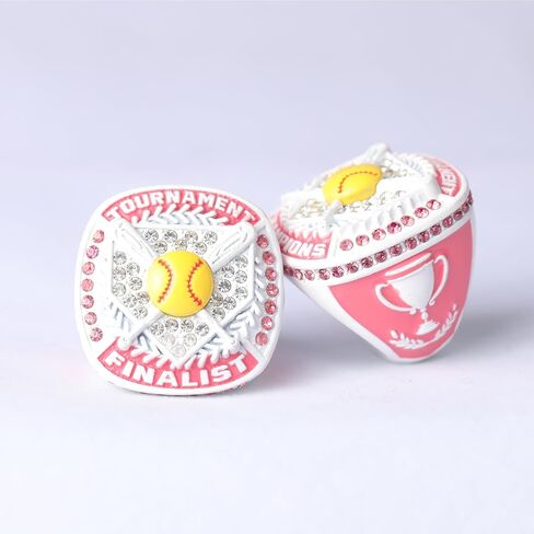 12 pack tournament softball player ring awards finger size 9 in Saudi Arabia