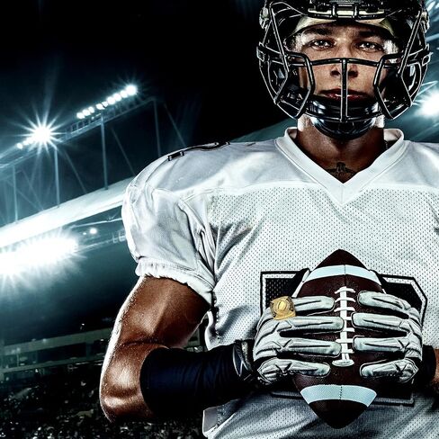 12 Pcs Football Championship Rings Ball Games Championship Trophy Rings Sport Ball Award Gift with Display Neck Chain and Stand for Tournament or Champion Winner in Saudi Arabia