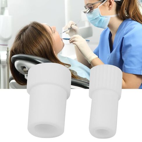 2Pcs Dental Suction Tube Adapter Ejector Converter, Easy to Install, in Saudi Arabia