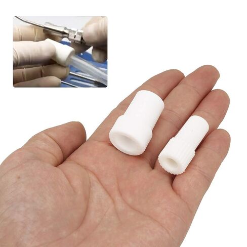 2Pcs Dental Suction Tube Adapter Ejector Converter, Easy to Install, in Saudi Arabia