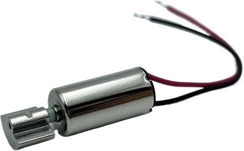 6mm*12mm Mini Coreless Vibration Vibrating Motor DC 1.5V 2.4V 3V DIY Toy Massager Toothbrush(Model B) in Saudi Arabia