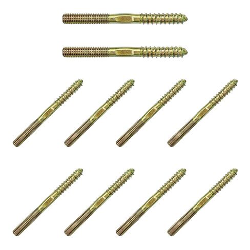 20Pcs M4x25mm Hanger Bolts, Double Ended Thread Dowel Screws, Self-Tapping Screws for Secure Wood Joints in Saudi Arabia