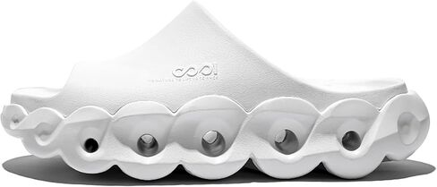 Unisex EVA Outdoor Sandals for Fashion Outfit with 5cm Height Boost & Arch Support & Post-Workout Recovery - Waterproof Quick-Dry Lightweight Mules & Clogs, Non-Slip Durable Slides in Saudi Arabia