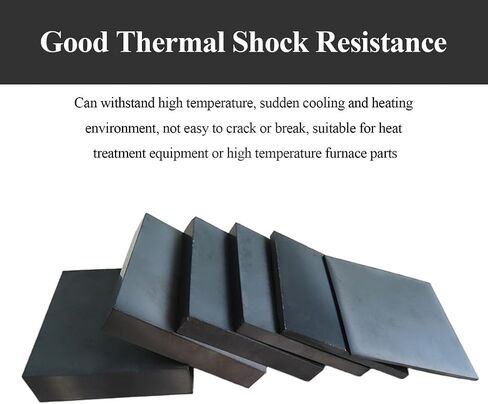 Silicon Carbide Ceramic Sheet 10×10×3Mm-10×10×5Mm, Silicon Carbide Square Sheet Suitable for Aerospace and Chemical Industries,10×10×3mm in Saudi Arabia