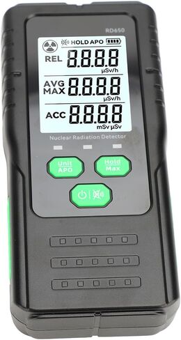 Nuclear Radiation Dosimeter 2.4 Inch LCD Display Dual Alarm Indication Radiation Monitor Meter in Saudi Arabia