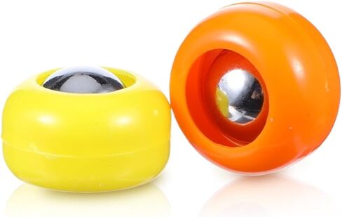 48 Pieces Mini Shuffleboard Replacement Pucks, Shuffle Board Rollers Set Desktop Free Sliding Beads Tabletop Curling Game Accessories Equipment for Indoor Home Leisure Sport in Saudi Arabia