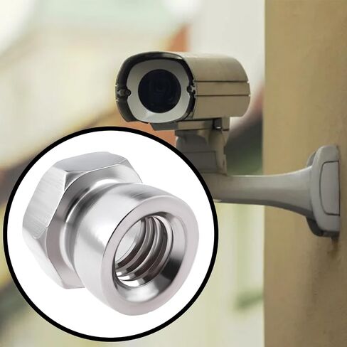 10PCS Stainless Steel Nut M8 Break Off Shear Anti Theft Twist Security for Outdoor Equipment Street Lights Surveillance Cameras in Saudi Arabia