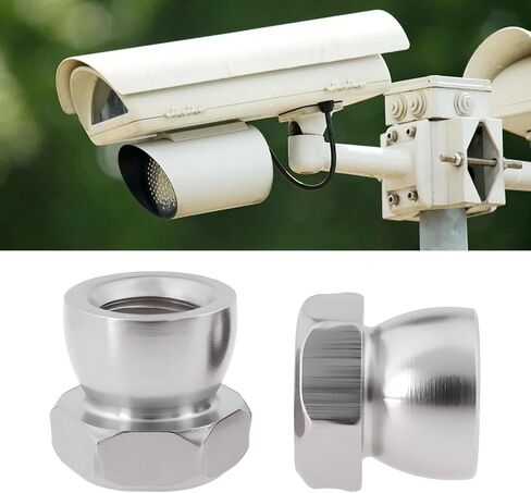 10PCS Stainless Steel Nut M8 Break Off Shear Anti Theft Twist Security for Outdoor Equipment Street Lights Surveillance Cameras in Saudi Arabia