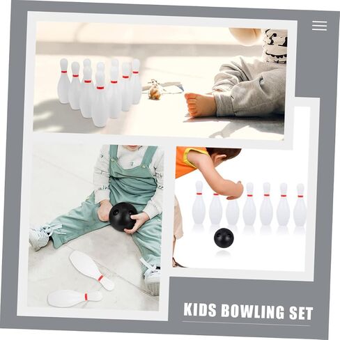 POPETPOP 2Sets Bowling Set of Bowling Pins and Balls for Play Safe Material Fun Sports Learning in Saudi Arabia