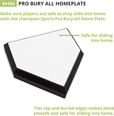 Champion Sports Pro Bury All Homeplate With Waffle Bottom in Saudi Arabia