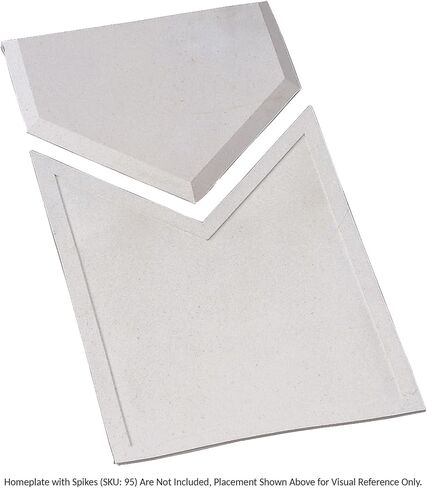 Champion Sports Baseball Home Plate Extension - Home Plate Not Included in Saudi Arabia