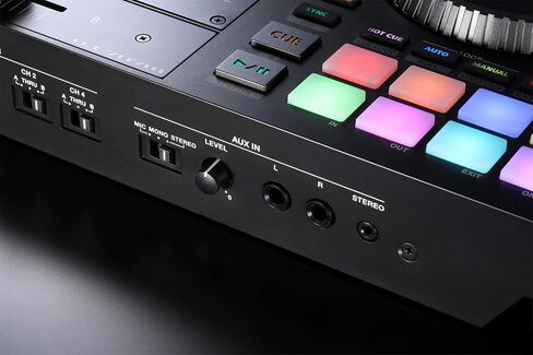 Roland DJ-707M Multi-Channel ، حزمة تحكم Serato DJ ذات 4 طبع in Kuwait