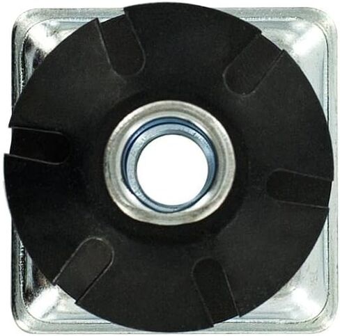 Outwater Industries Double Star Tell -Threads Caster Insert | الصلب المعالجة بالحرارة | يناسب 1-1/2 بوصة مربعة 16-18 أنبوب المقياس | الموضوع: 3/8-16 | 100 حزمة in Saudi Arabia