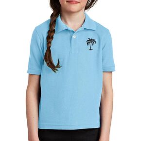 Boys Girls Button Down Polo Shirt Kids Golf Collared Short Sleeve Soft Oxford T-Shirt Teens Breathable Summer Uniform Tops in Saudi Arabia