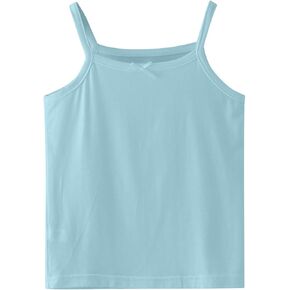 Girls Basic Camisole Undershirts with Bowknot Toddlers' Tank Tops Soft Cotton Spaghetti Strap Baby Boy Clothing Set in Kuwait