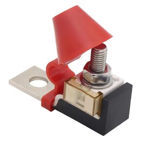 Block M8 Fuse Block ، حامل بطارية طرفي 58 فولت مع حماية اشتعال للقوارب ، RVs ، شاحنات ، سفن الرحلات البحرية ، الرافعات (300A) in Kuwait