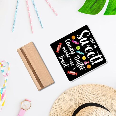 Sunshine gifts Inspirational Sun Sunshine Acrylic Sign Desk Decor, Pop Smiles Rustic Farmhouse Wooden Block Sign Decorations for Home Office Girls Dorm Room Nursery Playroom Wall Tabletop Shelf Decor in Saudi Arabia
