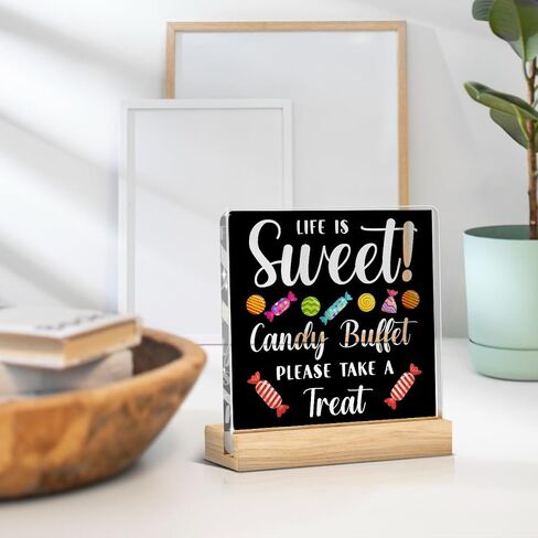Sunshine gifts Inspirational Sun Sunshine Acrylic Sign Desk Decor, Pop Smiles Rustic Farmhouse Wooden Block Sign Decorations for Home Office Girls Dorm Room Nursery Playroom Wall Tabletop Shelf Decor in Saudi Arabia