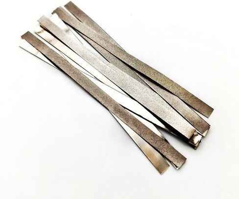 10pcs أسنان تلميع المعادن الشريط سطح الصنفرة المطلي بالألومينا مواد تبييض طبيب الأسنان (10 أجهزة كمبيوتر 120 * 6 وجه واحد) in Kuwait