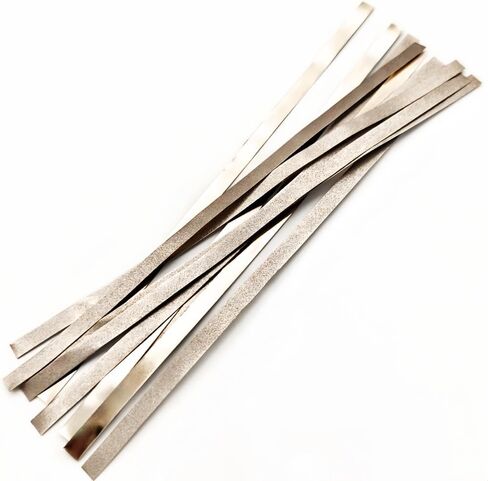 10pcs أسنان تلميع المعادن الشريط سطح الصنفرة المطلي بالألومينا مواد تبييض طبيب الأسنان (10 أجهزة كمبيوتر 120 * 6 وجه واحد) in Kuwait