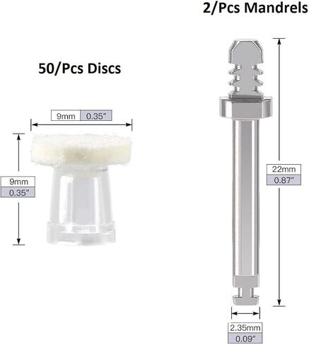 أقراص Dental Super Buff Discs 52/PK SNAP-ON DENETAL TOLININING DISCS & MADRELS PASTE DISCRISTS DISCS in Kuwait