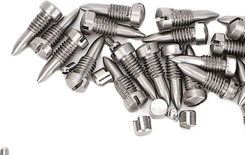 Asixxsix Bassoon Repair Accessories, 1 Set Bassoon Repair Parts with 30 Threaded Rods 27 Screws 8 Small Screws 5 Grooved Blocks, for Wind Instrument Repair Tool in Saudi Arabia