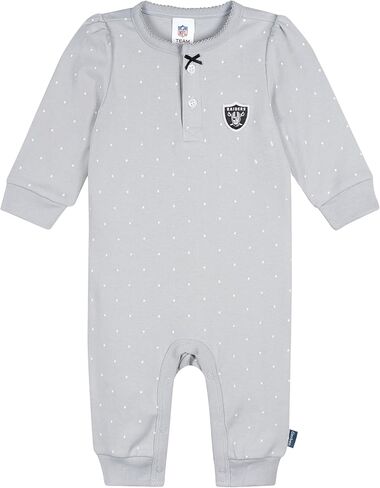 Gerber NFL Baby Girls Nfl Team Footless Coverall in Saudi Arabia