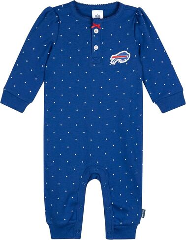 Gerber NFL Baby Girls Nfl Team Footless Coverall in Saudi Arabia