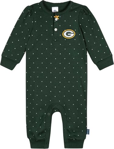 Gerber NFL Baby Girls Nfl Team Footless Coverall in Saudi Arabia