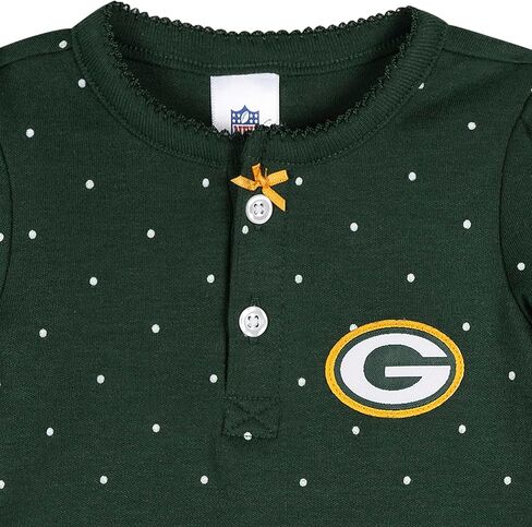 Gerber NFL Baby Girls Nfl Team Footless Coverall in Saudi Arabia