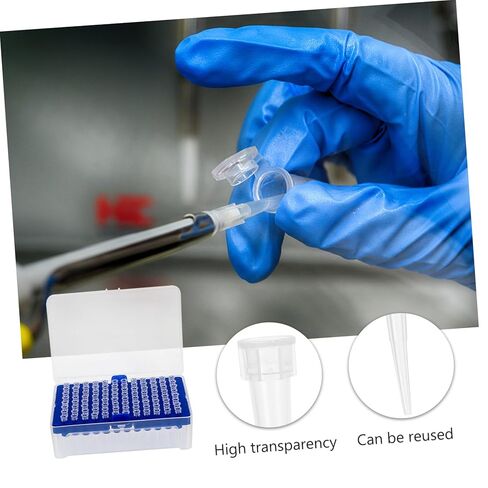 LIFKOME 96pcs Lab Filter Pipette Tips Boys and Girls Liquid Droppers Pipettes Pipetter Tips for School Experiments DIY Science in Kuwait