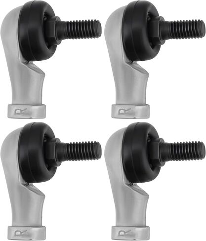 SING F LTD 4Pcs M8x1.25 Right Hand Thread Ball Joint Angle Joint Joint Bearing Ball Joint Steel Galvanized Male Rod End Bearing Ball Joint in Saudi Arabia