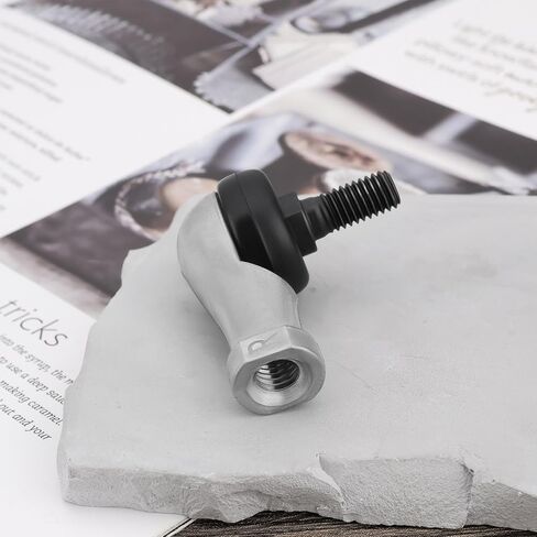 SING F LTD 4Pcs M8x1.25 Right Hand Thread Ball Joint Angle Joint Joint Bearing Ball Joint Steel Galvanized Male Rod End Bearing Ball Joint in Saudi Arabia