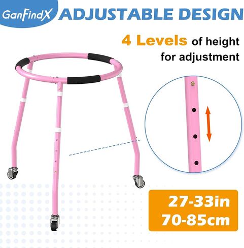 GanFindX Skater Aid for Kids Roller Skating, Roller Skate Trainer for Kids Toddler Adjustable Height Outdoor Training Walker in Saudi Arabia