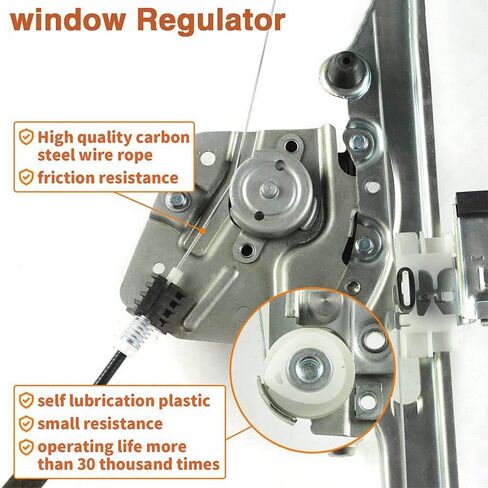 741-429 Front Right Passenger Side Power Window Regulator and Motor Assembly Compatible with Ford F-150 2004-2008, Lincoln Mark LT Base 2006-2008 in Saudi Arabia