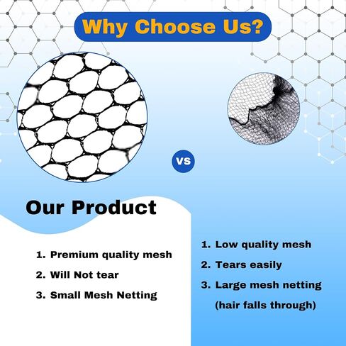 FRONTLINE Hair Nets 100 Pack Premium Invisible Nylon Mesh Hair Cover for Food Service Workers Disposable Cap Elastic Hairnet in Saudi Arabia