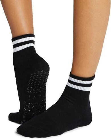 TAVI NOIR Aria Grip Socks – Pilates Socks with Grips for Women, Non Slip, Yoga & Barre, Java, Medium in Kuwait
