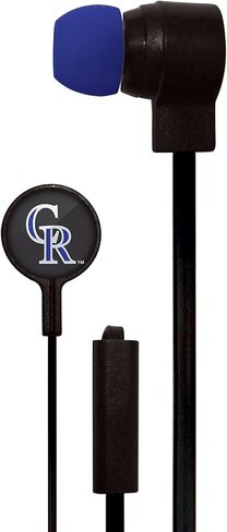 MLB Big Logo Black Cord Earbuds in Saudi Arabia