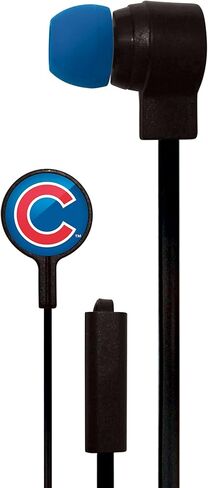 MLB Big Logo Black Cord Earbuds in Saudi Arabia
