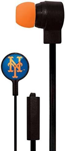 MLB Big Logo Black Cord Earbuds in Saudi Arabia