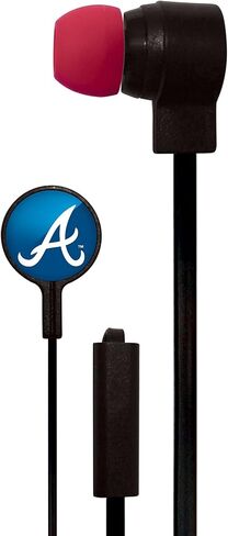 MLB Big Logo Black Cord Earbuds in Saudi Arabia