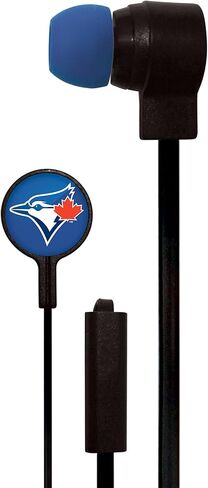 MLB Big Logo Black Cord Earbuds in Saudi Arabia